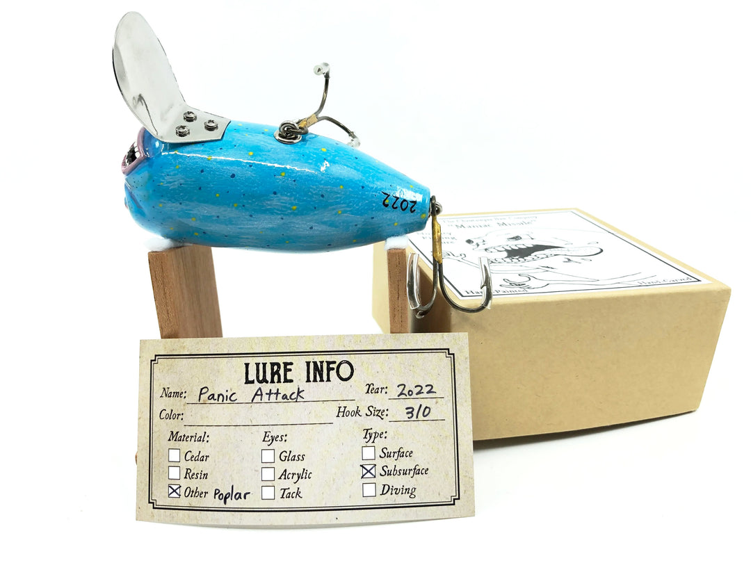 Chautauqua Custom Panic Attack Maniac Missile Experimental Lure w/ Custom Box