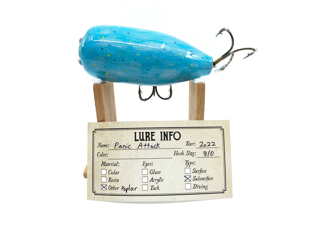 Chautauqua Custom Panic Attack Maniac Missile Experimental Lure w/ Custom Box