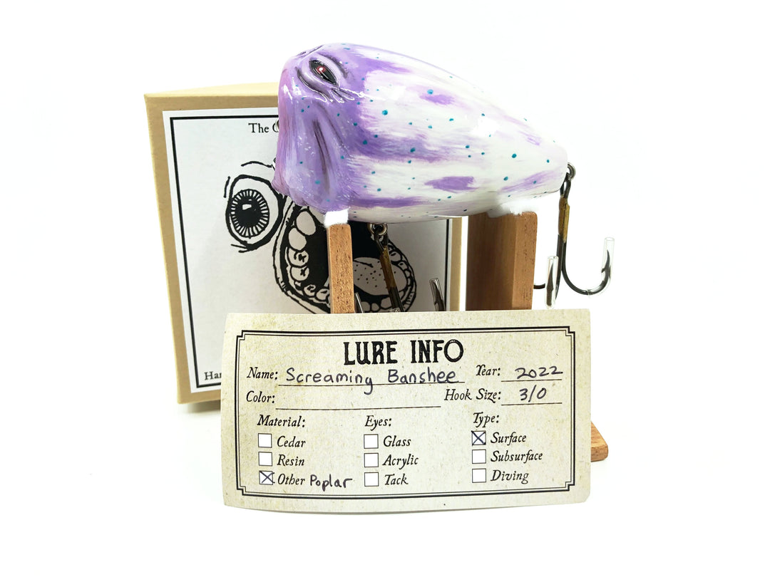 Chautauqua Custom Screaming Banshee Screamer Experimental Lure w/ Custom Box