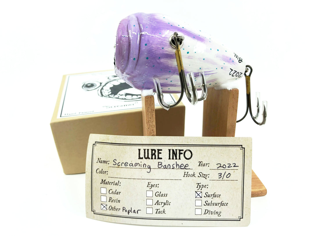 Chautauqua Custom Screaming Banshee Screamer Experimental Lure w/ Custom Box