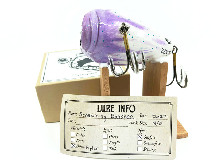 Chautauqua Custom Screaming Banshee Screamer Experimental Lure w/ Custom Box