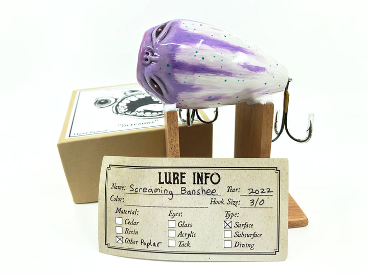 Chautauqua Custom Screaming Banshee Screamer Experimental Lure w/ Custom Box