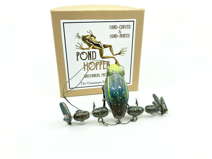 Chautauqua Custom Pond Hopper in Iridescent Bullfrog Color w/ Custom Box