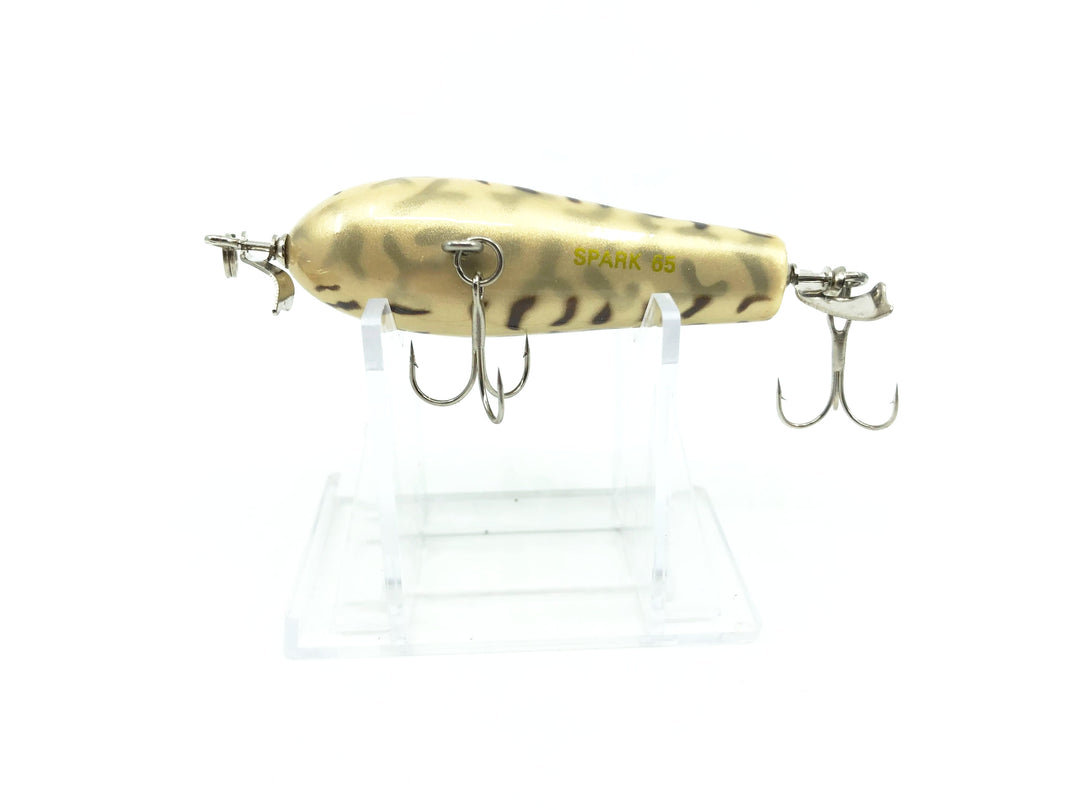 Tiemco Bass Mania Spark 65 Wooden Topwater Prop Bait Color 9 Battle Frog