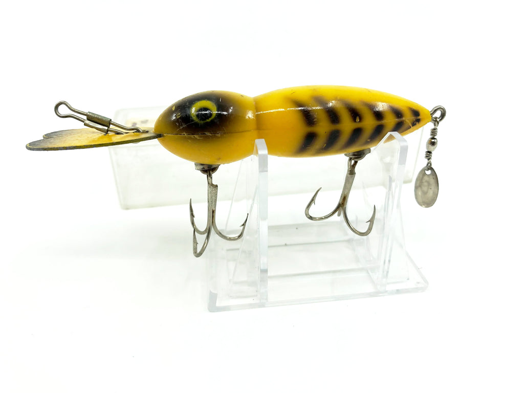 Leurre De Pêche Vintage Whopper Stopper Hellbender, Années 60, Boîte D'origine
