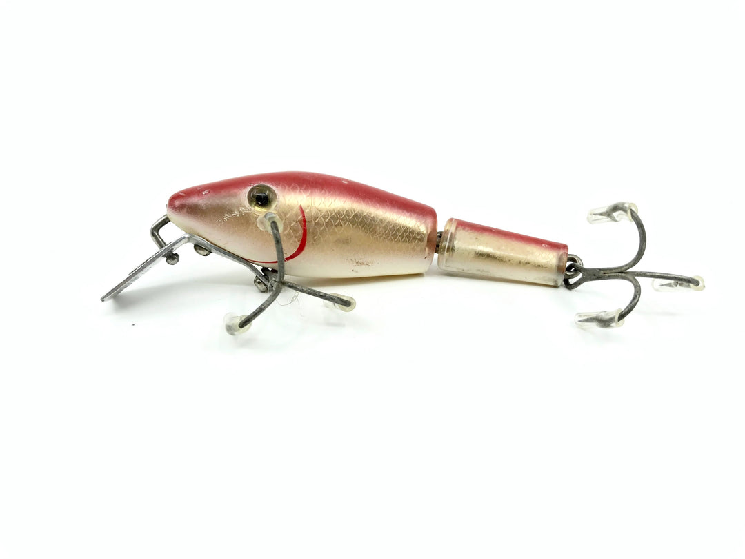 L & S Pike Master 35M Floater Orange/Red Back Minnow Color