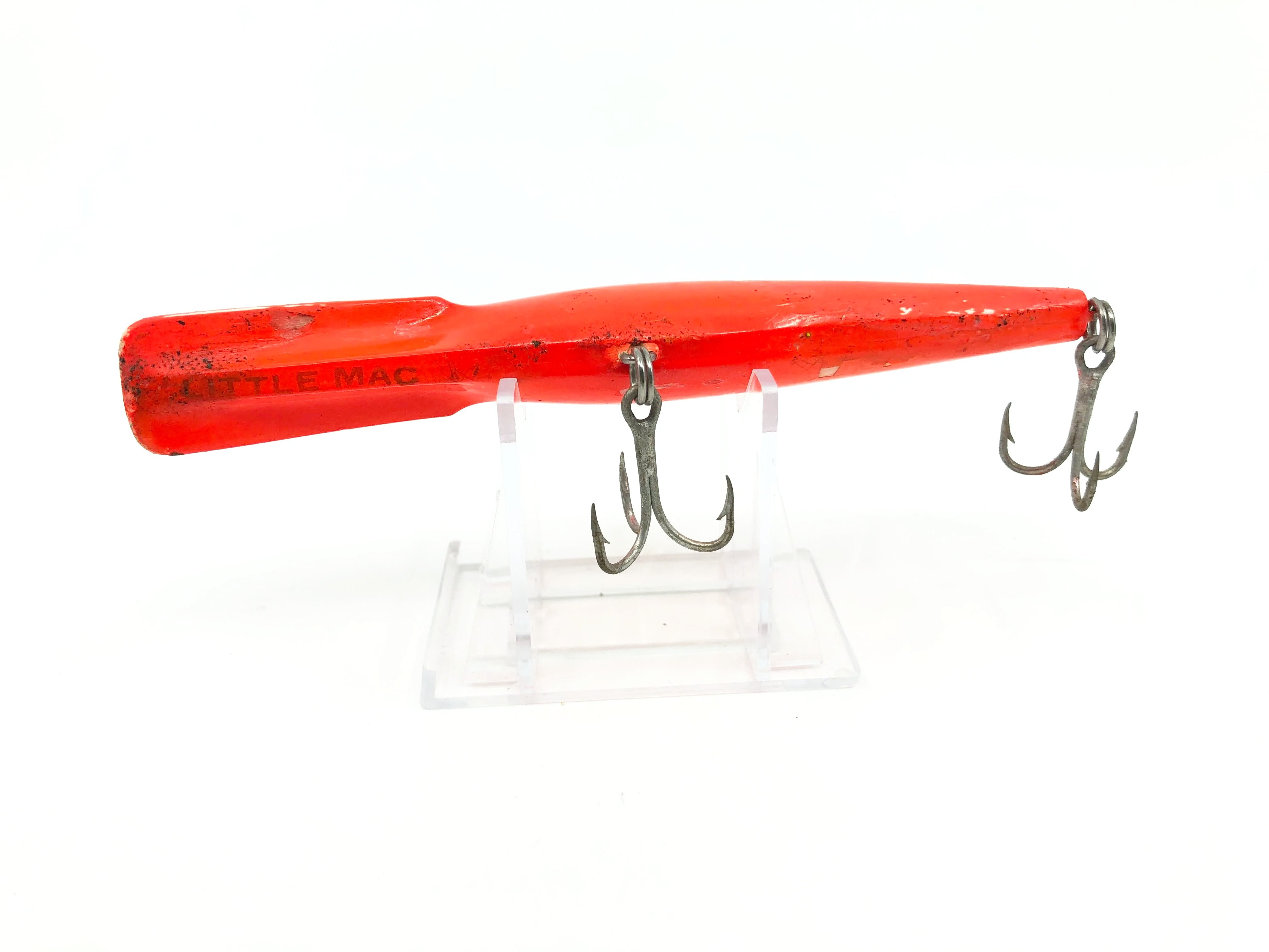 Vintage Pre Rapala Storm Little Mac Crankbait Rainbow