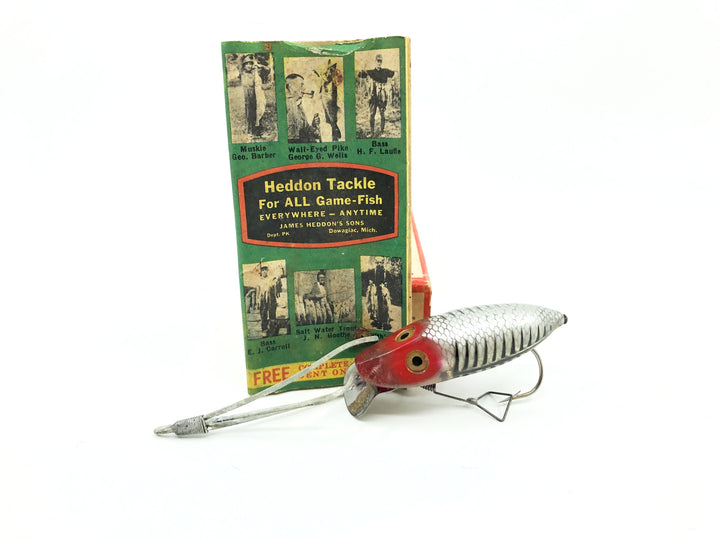 Heddon River Runt No-Snag N9119XRS Silver Shore Minnow Color with Brush Box / Catalog
