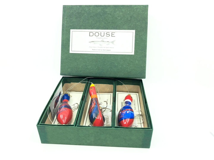 Little Sac Bait Company Douse (Struggling Mouse) Three Baits Collector Set-Marbleized