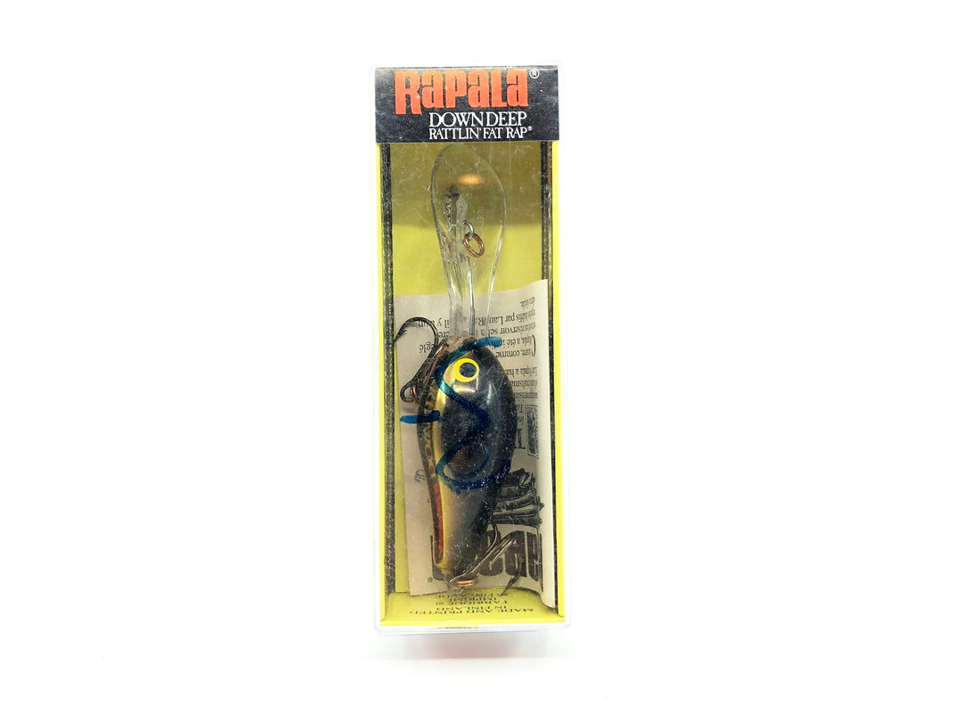 Rapala Down Deep Rattlin' Fat Rap DRFR-5 G Gold Color with Box