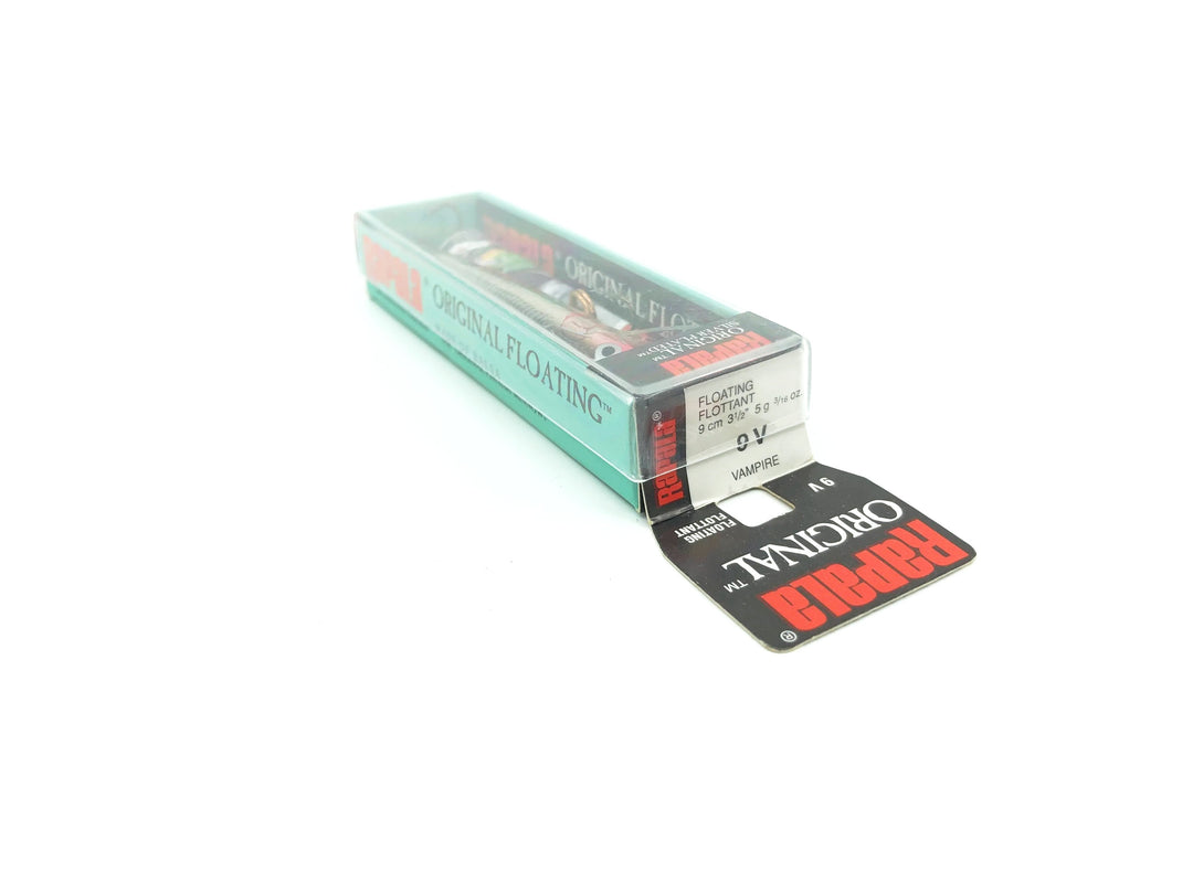 Rapala Floating Minnow F9 V Vampire Color with Box