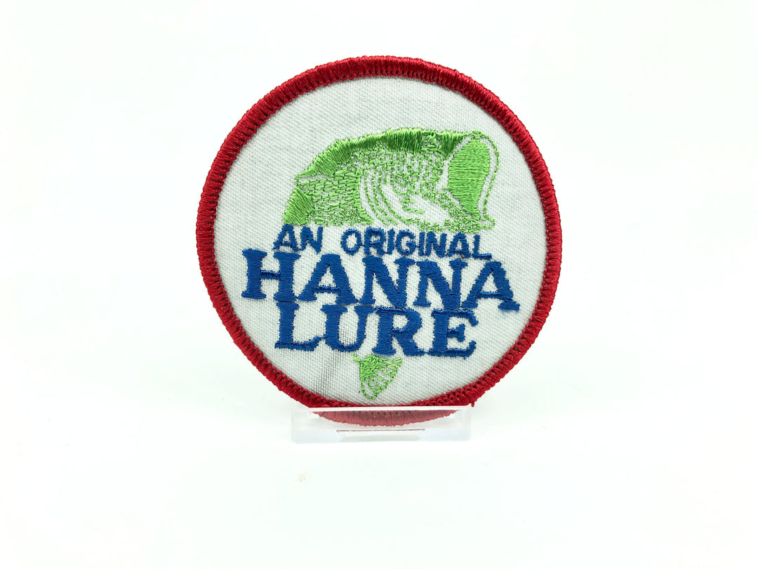 Original Hanna Lure Vintage Fishing Patch