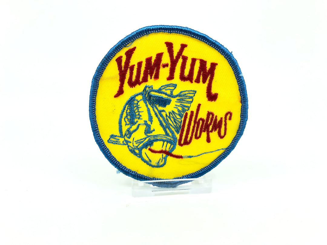 Yum-Yum Worms Vintage Fishing Patch