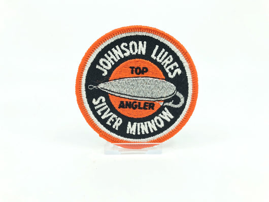 Johnson Silver Minnow Vintage Fishing Patch