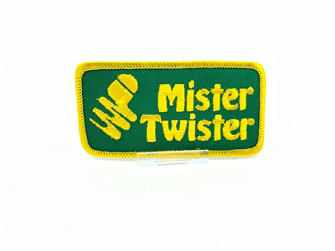 Mister Twister Vintage Fishing Patch