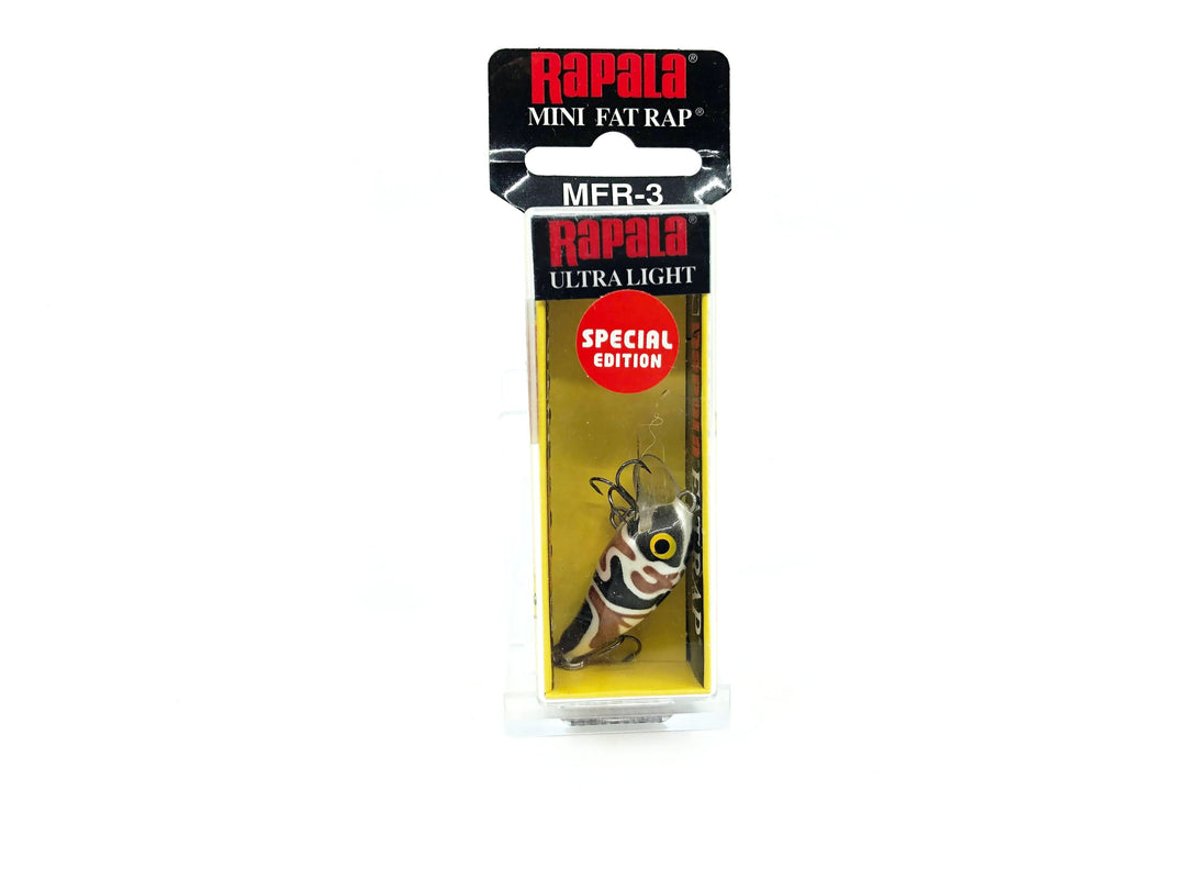 Rapala Mini Fat Rap MFR03-CMBK Camo Black in Box Special Japan Color Rare!
