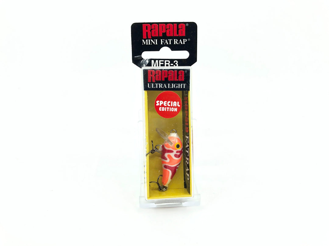 Rapala Mini Fat Rap MFR03-CMOR Camo Orange in Box Special Japan Color Rare!