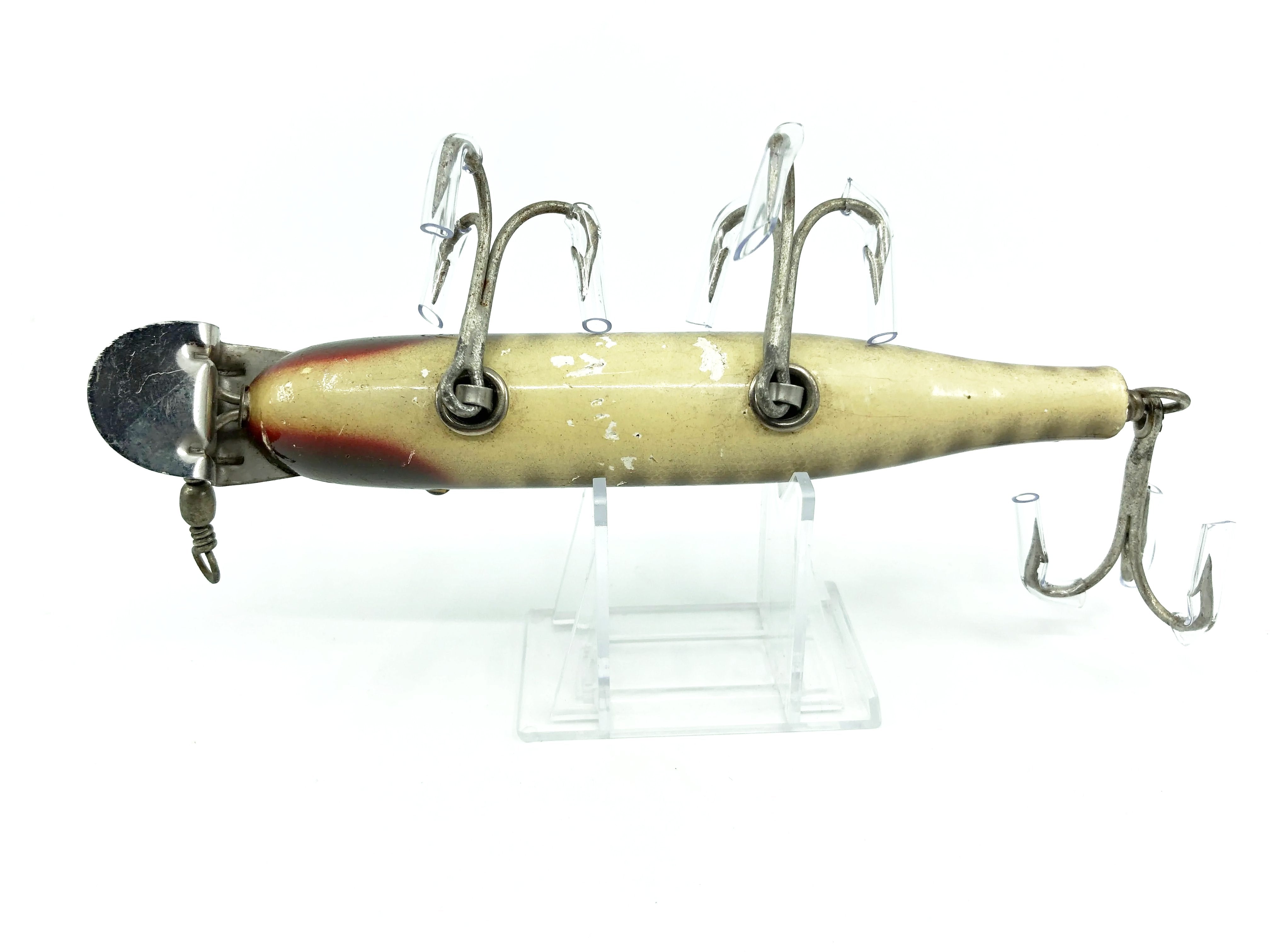 Leurres De Pêche Vintage Creek Chub - Modèle Husky Pikie #2300 En Bois - Pour Collection Ou Pêche