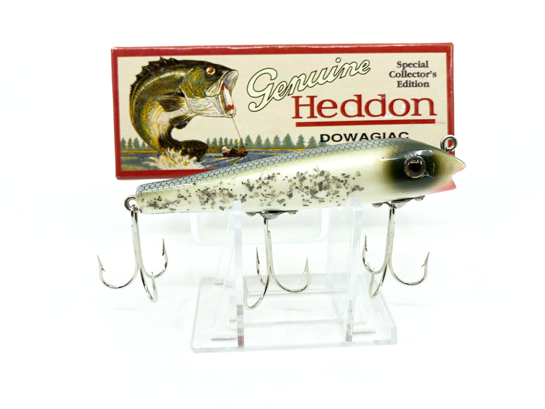 Heddon Centennial Edition Wood Darting Zara New in Box NO. X6600W-SS - Silver Flitter Numbered!