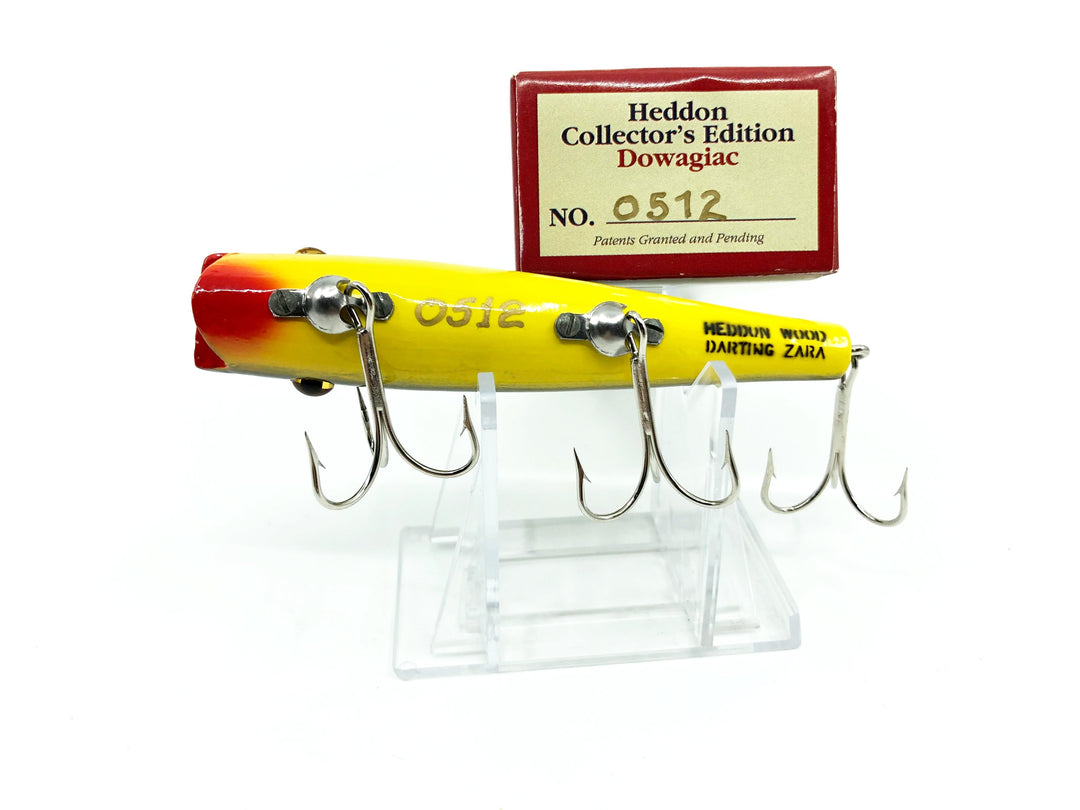 Heddon Centennial Edition Wood Darting Zara New in Box NO. X6600W-BF - Bullfrog Numbered!