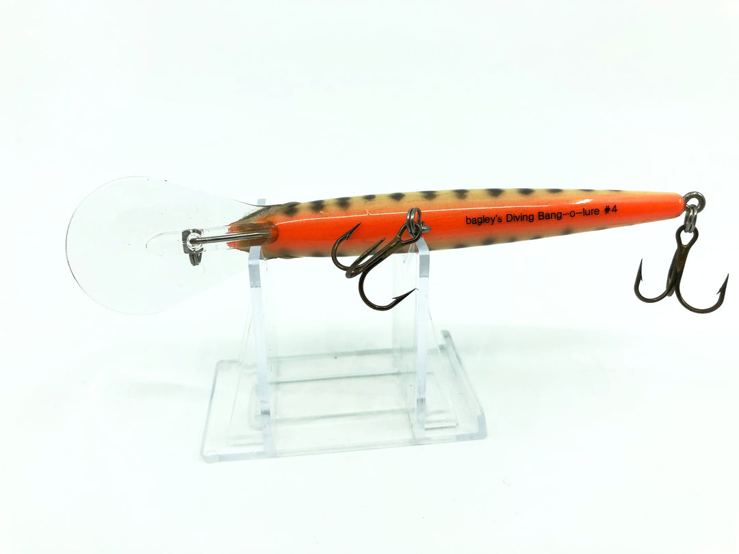 Bagley Deep Diving Lip Bang-O-Lure DD4-CN Crayfish on Natural Balsa Color-Tough