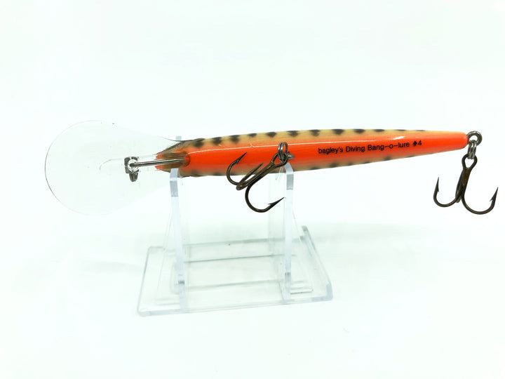 Bagley Deep Diving Lip Bang-O-Lure DD4-CN Crayfish on Natural Balsa Color-Tough