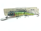 Chautauqua Special Jointed Deep Diver 8" Musky Lure Classic Perch Color