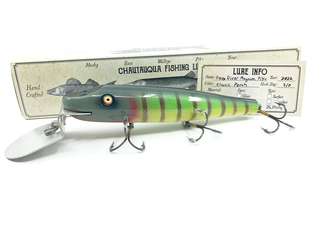 Chautauqua Deep Diver Magnum Piko Classic Perch Color
