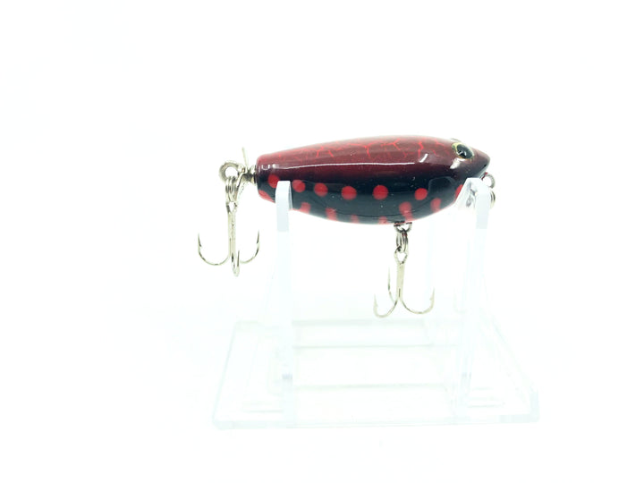 Tiemco Bass Mania Boobee 45 Wooden Topwater Bait Color 6 Red Ninja