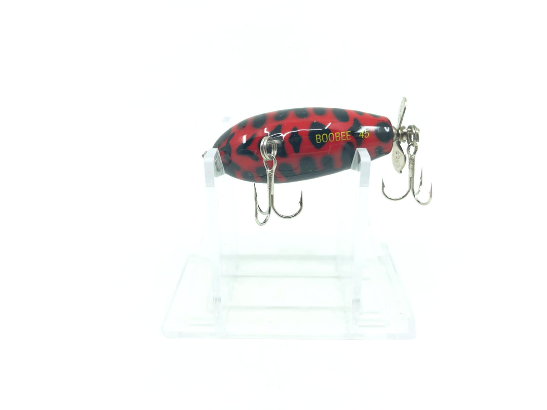 Tiemco Bass Mania Boobee 45 Wooden Topwater Bait Color 6 Red Ninja