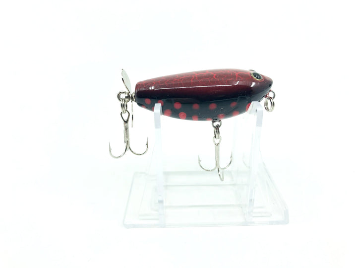 Tiemco Bass Mania Boobee 50 Wooden Topwater Bait Color 6 Red Ninja