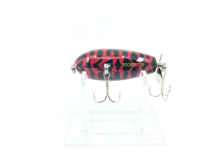 Tiemco Bass Mania Boobee 50 Wooden Topwater Bait Color 6 Red Ninja