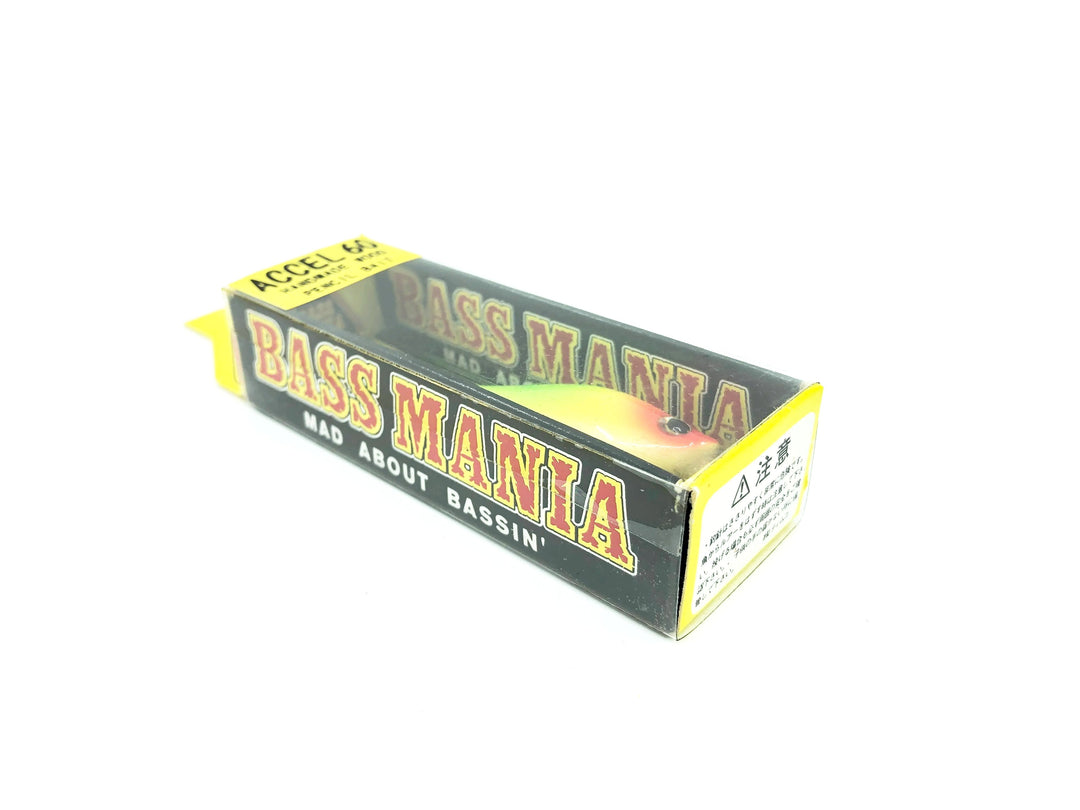 Tiemco Bass Mania Accel 60 Wooden Pencil Bait Color 3 Parrot