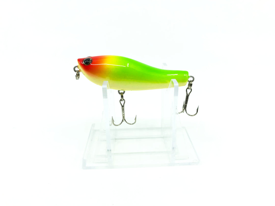 Tiemco Bass Mania Accel 60 Wooden Pencil Bait Color 3 Parrot