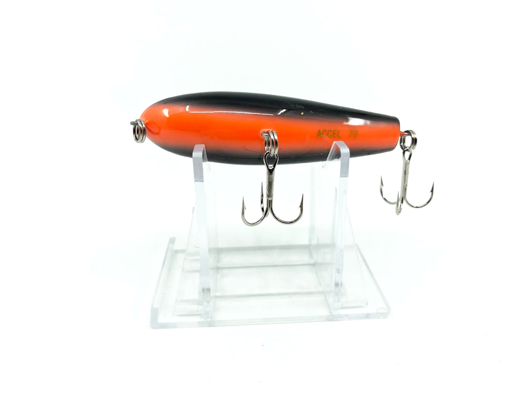 Tiemco Bass Mania Accel 70 Wooden Pencil Bait Color 8 Rainbow Crackle ...