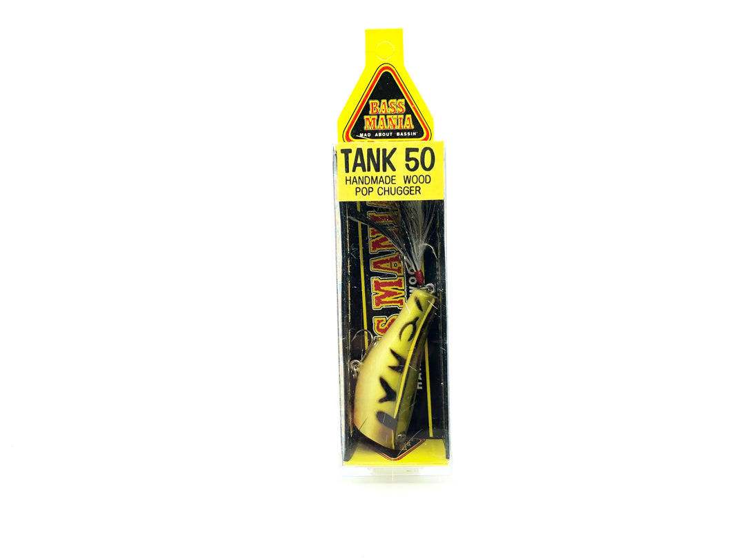 Tiemco Bass Mania Tank 50 Wooden Pop Chugger Bait Color 4 Frog