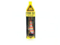 Tiemco Bass Mania Tank 50 Wooden Pop Chugger Bait Color 11 Rainbow