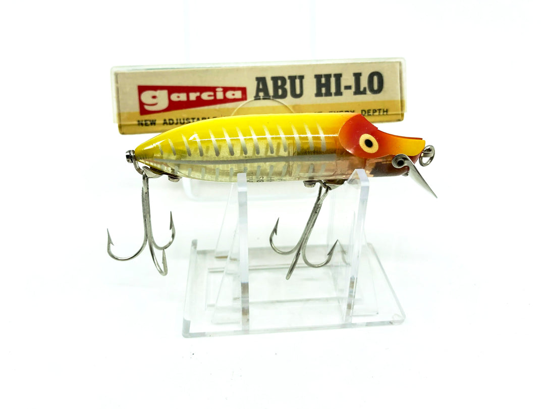 Garcia Abu Hi-Lo River Runt XRY Yellow Shore Minnow Color with Box