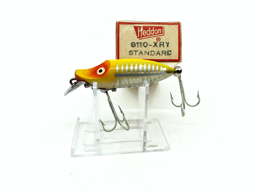 Heddon River Runt 9110-XRY Yellow Shore Minnow Color with Box