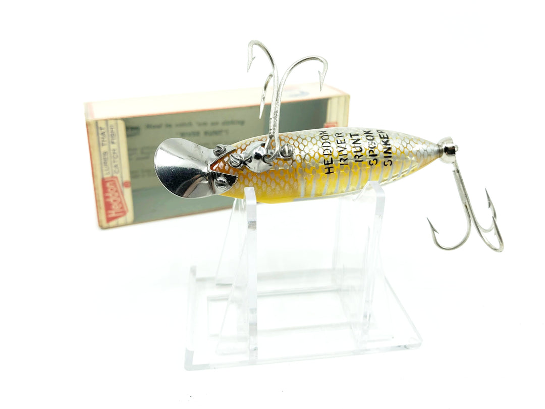 Heddon River Runt 9110-XRY Yellow Shore Minnow Color with Box