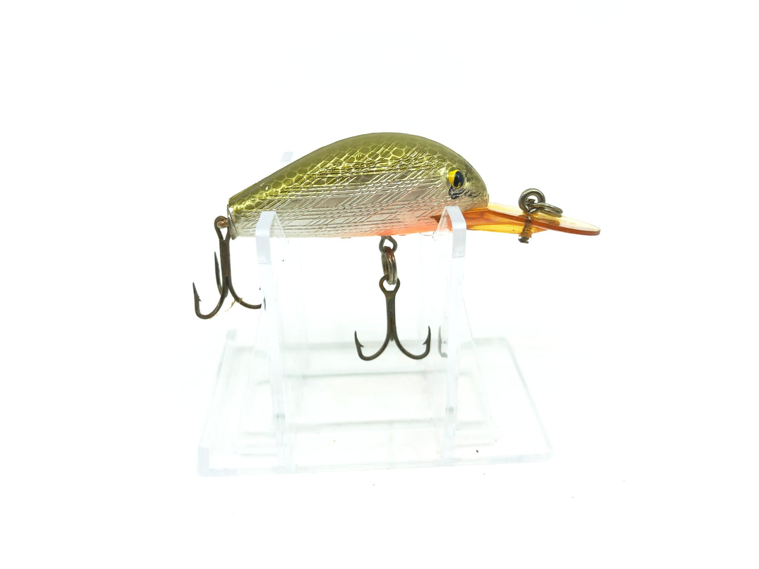 Bill Norman Vintage Super Scooper Gold Minnow with Orange Belly Color - Tough