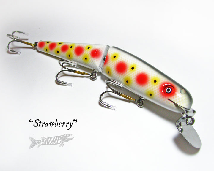 Jointed Chautauqua 8" Musky Minnow (11 Color to Choose From)