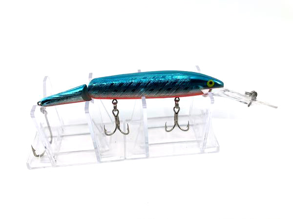 Rebel Jointed Spoonbill Minnow Blue Silver and Red