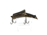 Kautzky Lazy Ike Top Ike Wooden Lure Black Scale Color