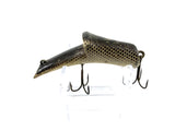 Kautzky Lazy Ike Top Ike Wooden Lure Black Scale Color