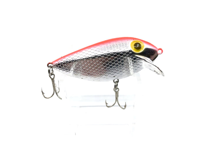 Storm Thin Fin T108 Metallic Silver Fluorescent Red Back Color