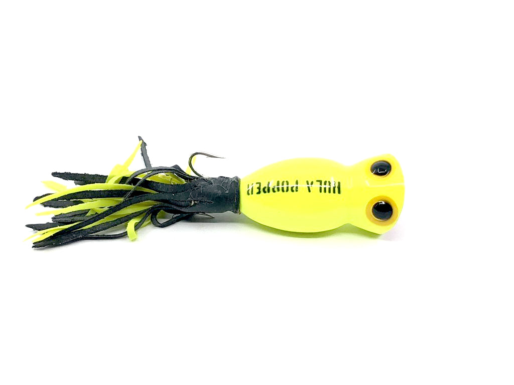 Arbogast Fly Rod Hula Popper Chartreuse Color