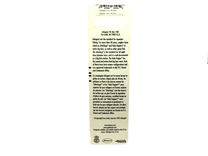 Arbogast Jointed Jitterbug New on Card Black Color