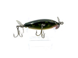 Creek Chub Wooden Spinning Injured Minnow Frog Color 9519