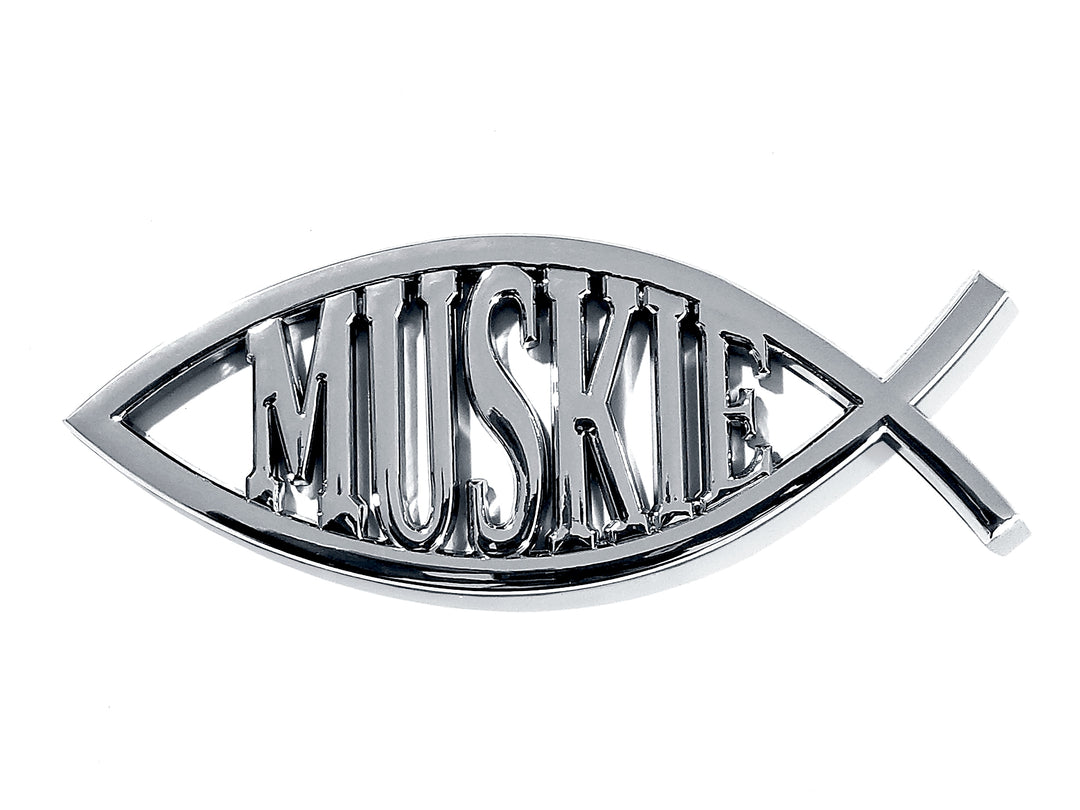 Muskie Custom Car / Truck Emblem